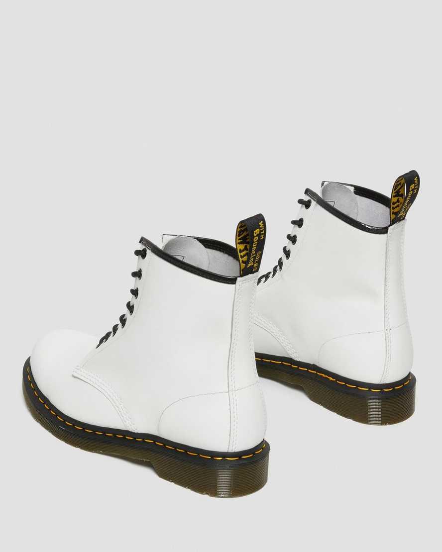 Dr Martens 1460 Smooth Leather Naisten Nauhasaappaat Valkoinen  Suomi |  4206UBJYA