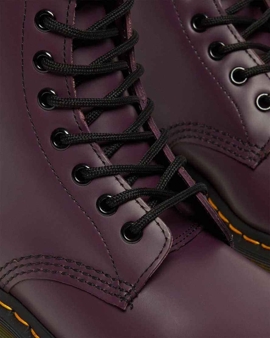 Dr Martens 1460 Smooth Leather Naisten Nauhasaappaat Violetit  Suomi |  5071FZQNB