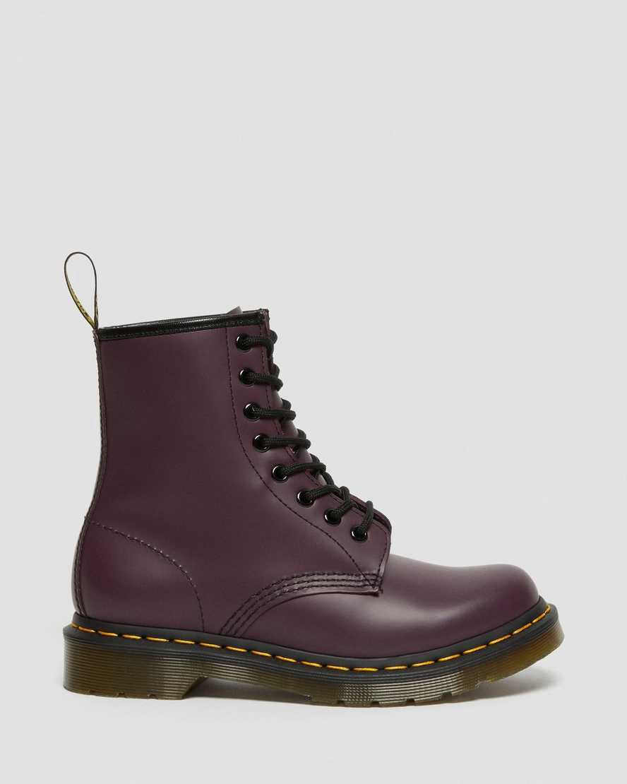 Dr Martens 1460 Smooth Leather Naisten Nauhasaappaat Violetit  Suomi |  5071FZQNB