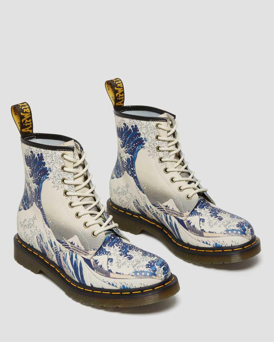 Dr Martens 1460 The Met Leather Lace Up Naisten Nilkkurit Monivärinen  Suomi |  0972VMDIW