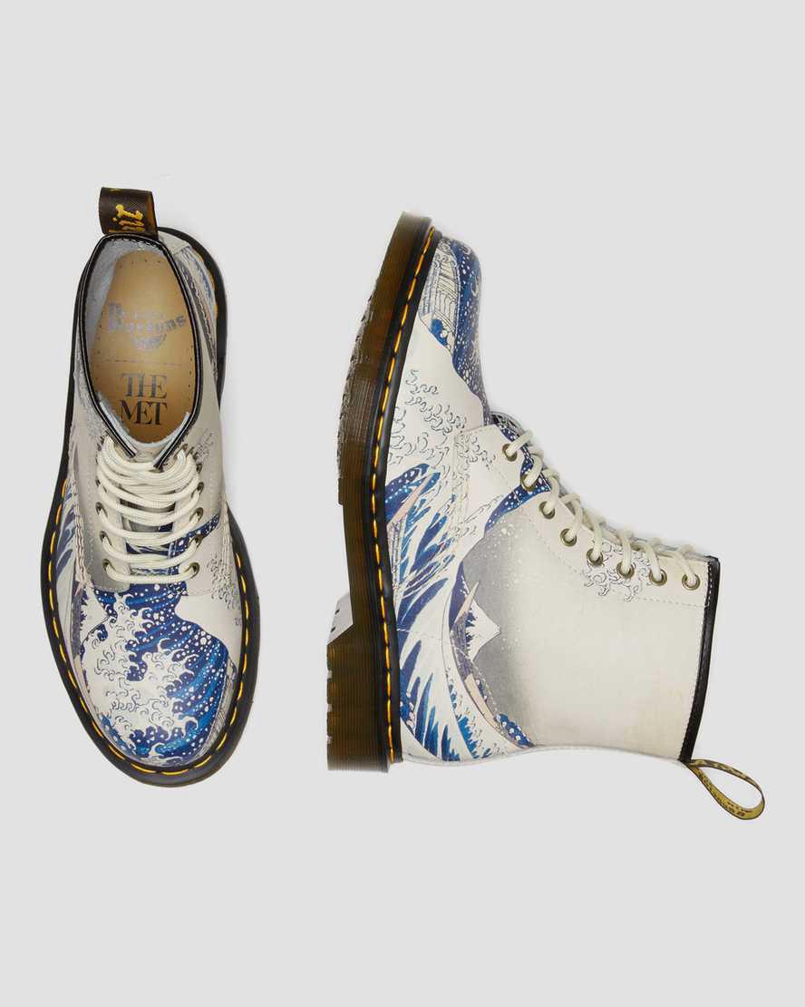 Dr Martens 1460 The Met Leather Lace Up Naisten Nilkkurit Monivärinen  Suomi |  0972VMDIW