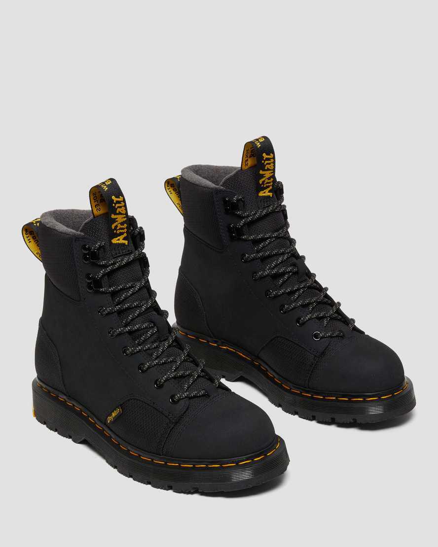 Dr Martens 1460 Trinity Waterproof Slip Resistant Naisten Platform Saappaat Mustat  Suomi |  0856SZDBL