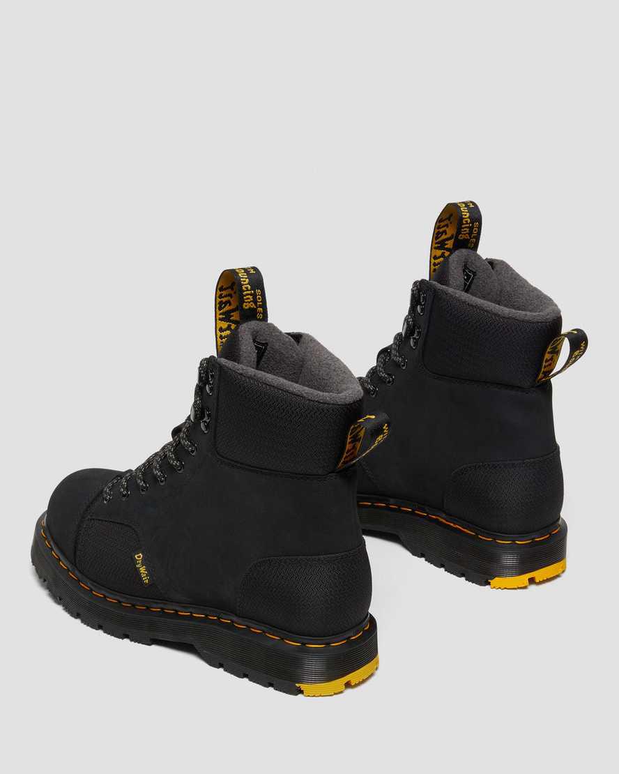 Dr Martens 1460 Trinity Waterproof Slip Resistant Naisten Platform Saappaat Mustat  Suomi |  0856SZDBL