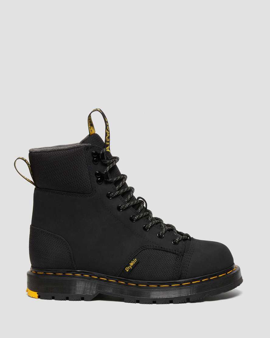 Dr Martens 1460 Trinity Waterproof Slip Resistant Naisten Platform Saappaat Mustat  Suomi |  0856SZDBL