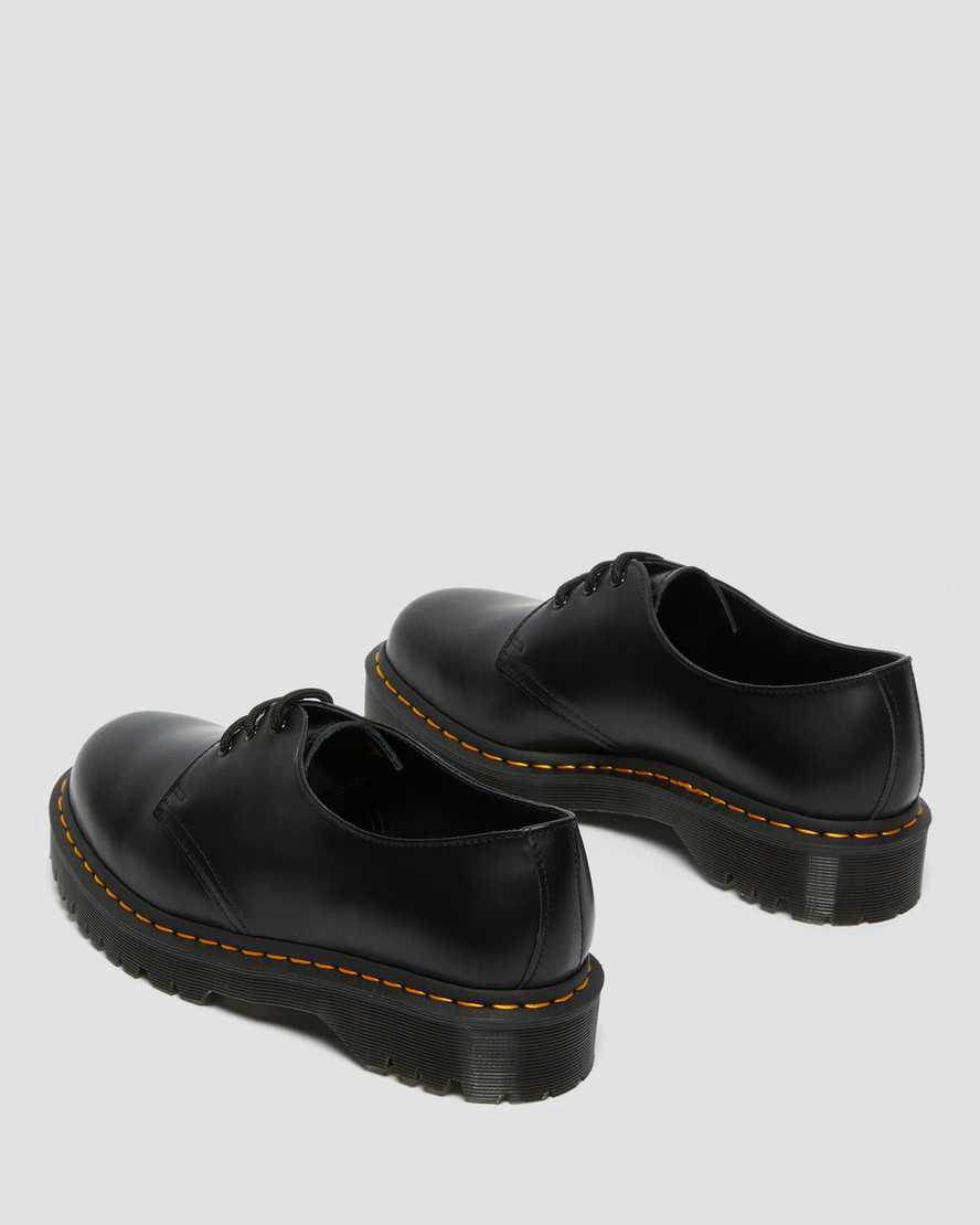 Dr Martens 1461 Bex Smooth Leather Naisten Oxford Kengät Mustat  Suomi |  7618WYNKC