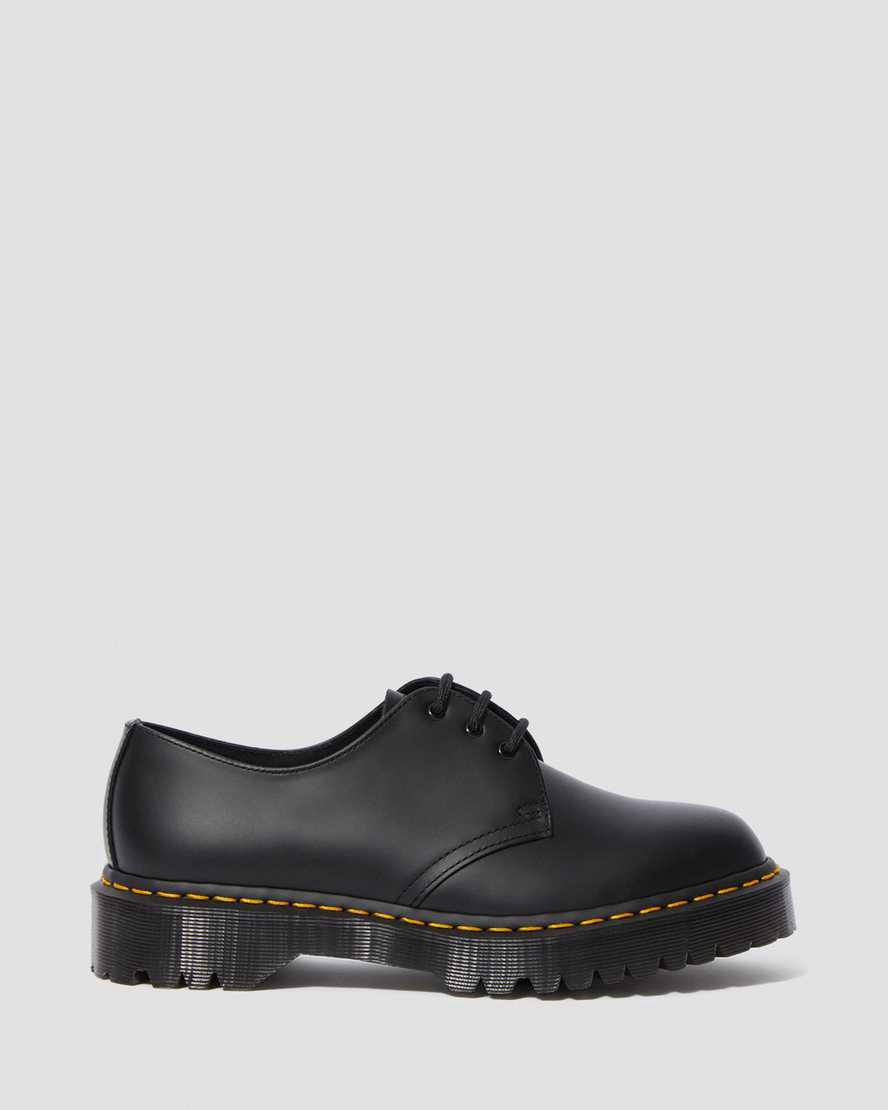 Dr Martens 1461 Bex Smooth Leather Naisten Oxford Kengät Mustat  Suomi |  7618WYNKC