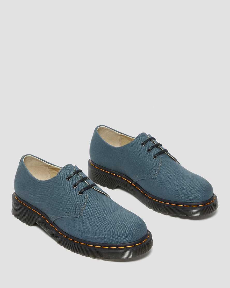 Dr Martens 1461 Canvas Oxford Miesten Vapaa-ajan Saappaat Harmaat  Suomi |  3526FXVQZ