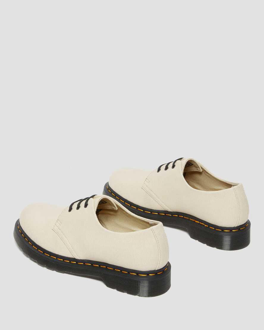 Dr Martens 1461 Canvas Oxford Miesten Vapaa-ajan Saappaat Khaki  Suomi |  9204QVYSW