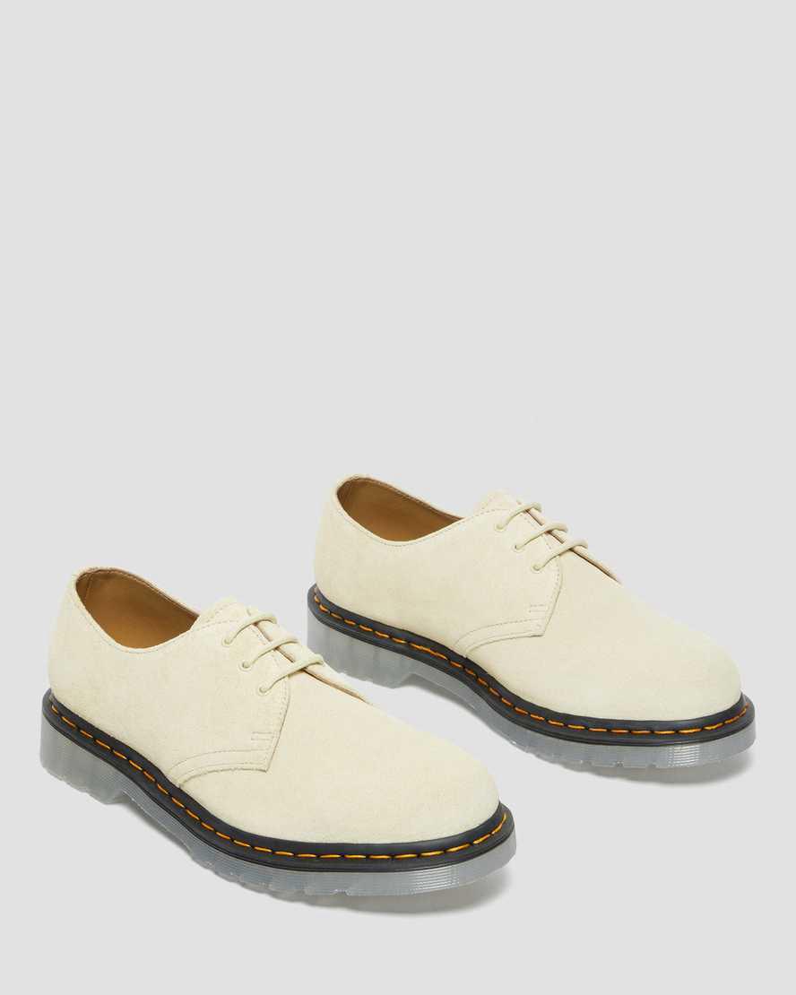 Dr Martens 1461 Iced Suede Naisten Oxford Kengät Khaki Kerma  Suomi |  7156WBKPE