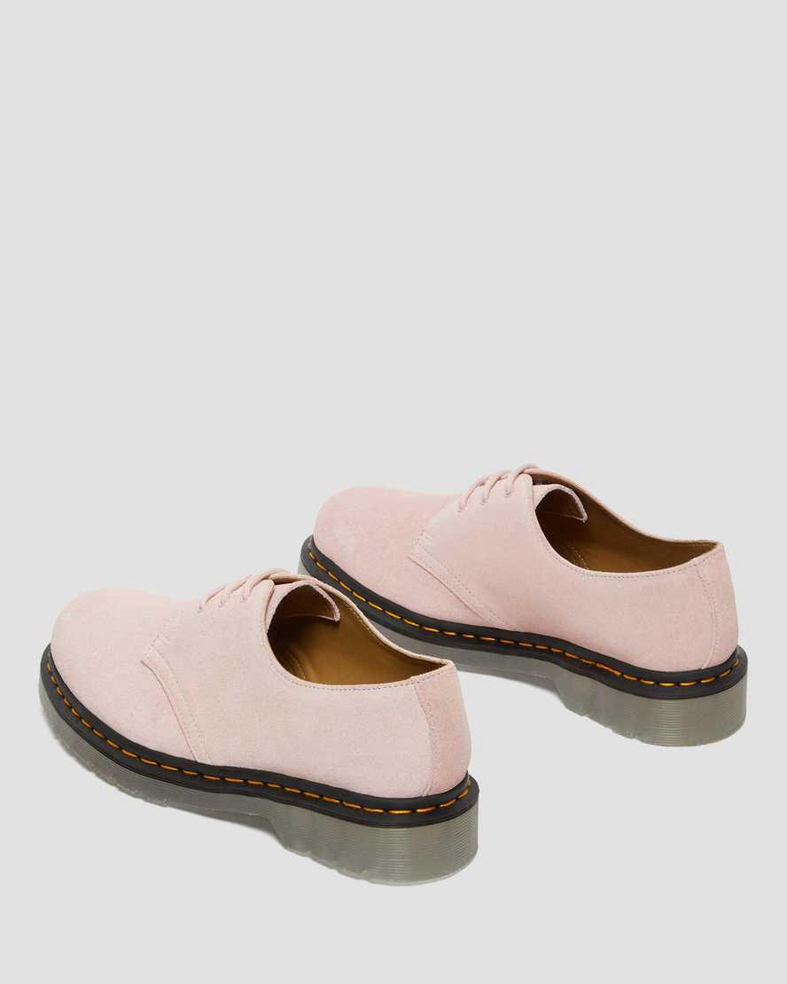 Dr Martens 1461 Iced Suede Naisten Oxford Kengät Pinkki  Suomi |  7219FRCZE