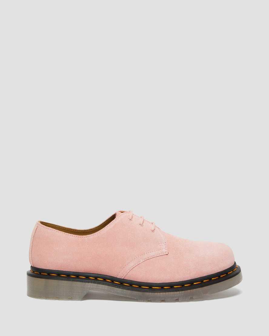 Dr Martens 1461 Iced Suede Naisten Oxford Kengät Pinkki  Suomi |  7219FRCZE