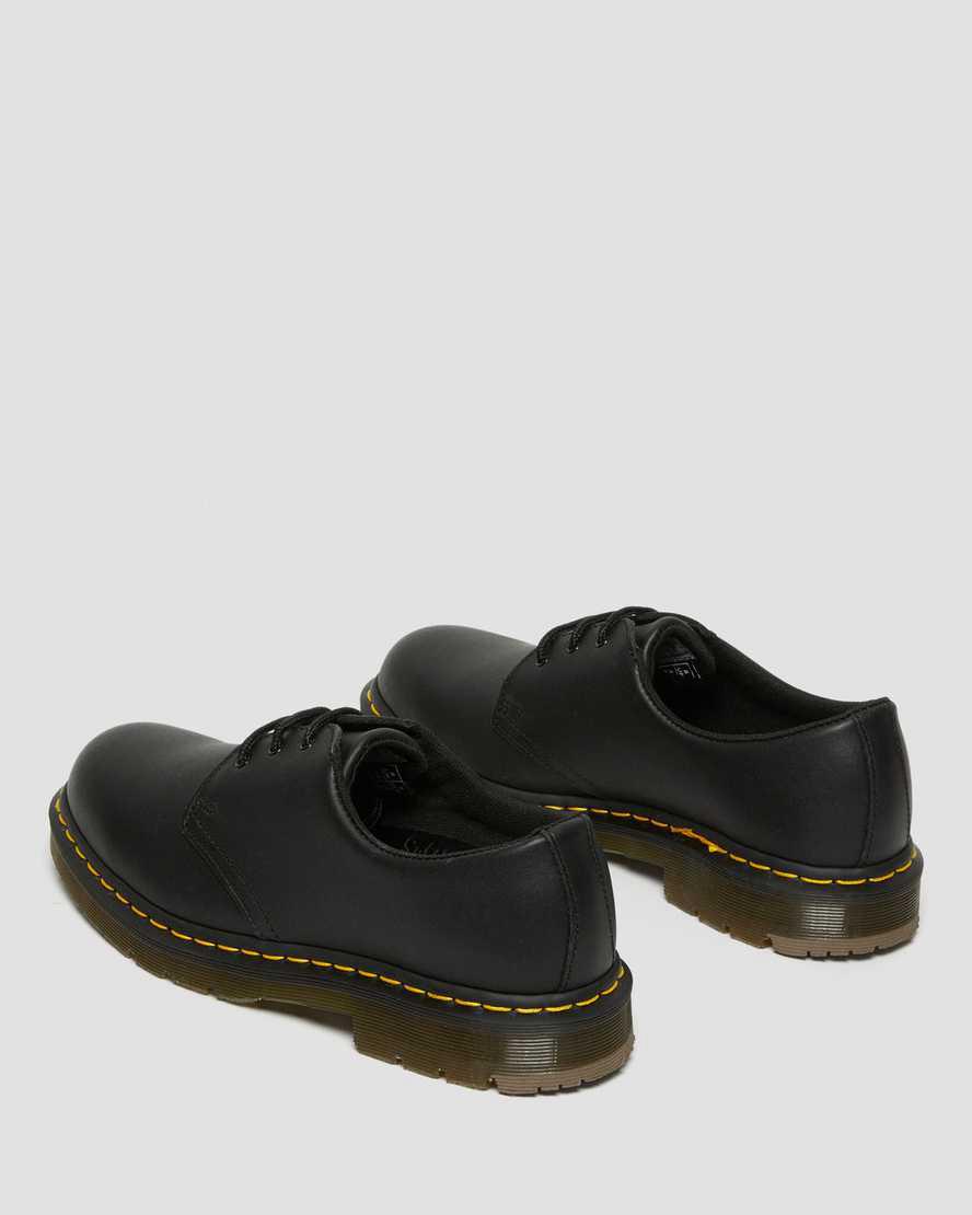 Dr Martens 1461 Slip Resistant Leather Naisten Oxford Kengät Mustat  Suomi |  3198WCUHO