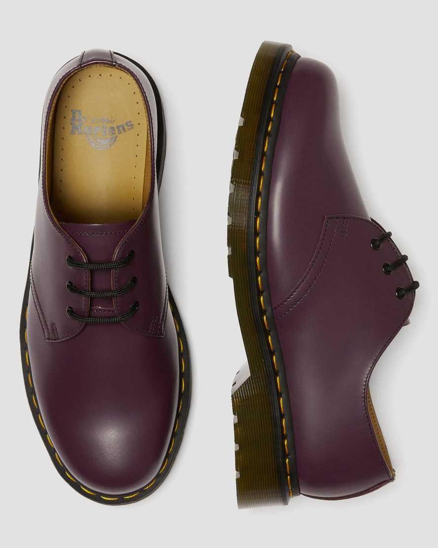 Dr Martens 1461 Smooth Leather Naisten Oxford Kengät Violetit  Suomi |  2564NKTXQ