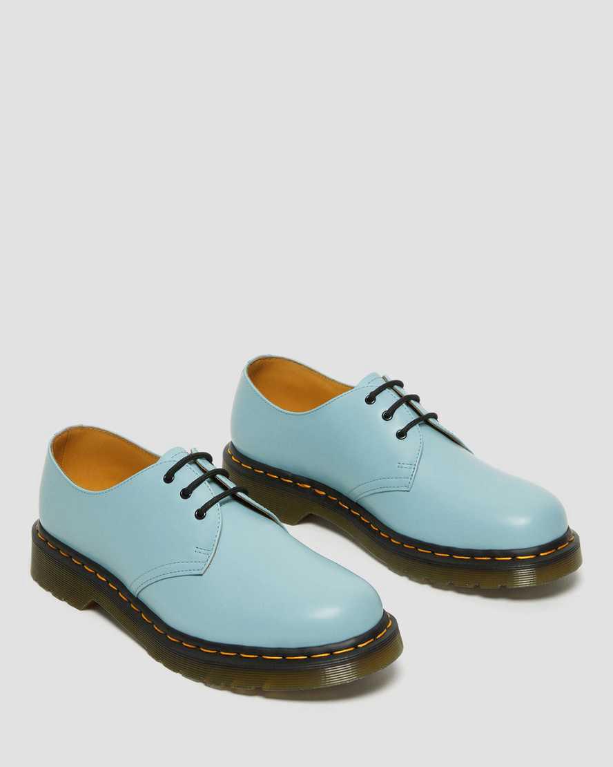 Dr Martens 1461 Smooth Leather Naisten Oxford Kengät Sininen  Suomi |  8349WHRQD