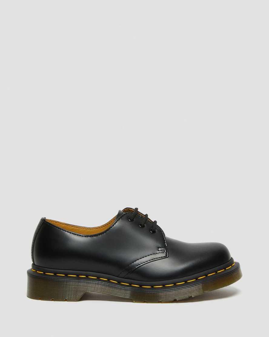 Dr Martens 1461 Smooth Leather Naisten Oxford Kengät Mustat  Suomi |  8932DMCEL