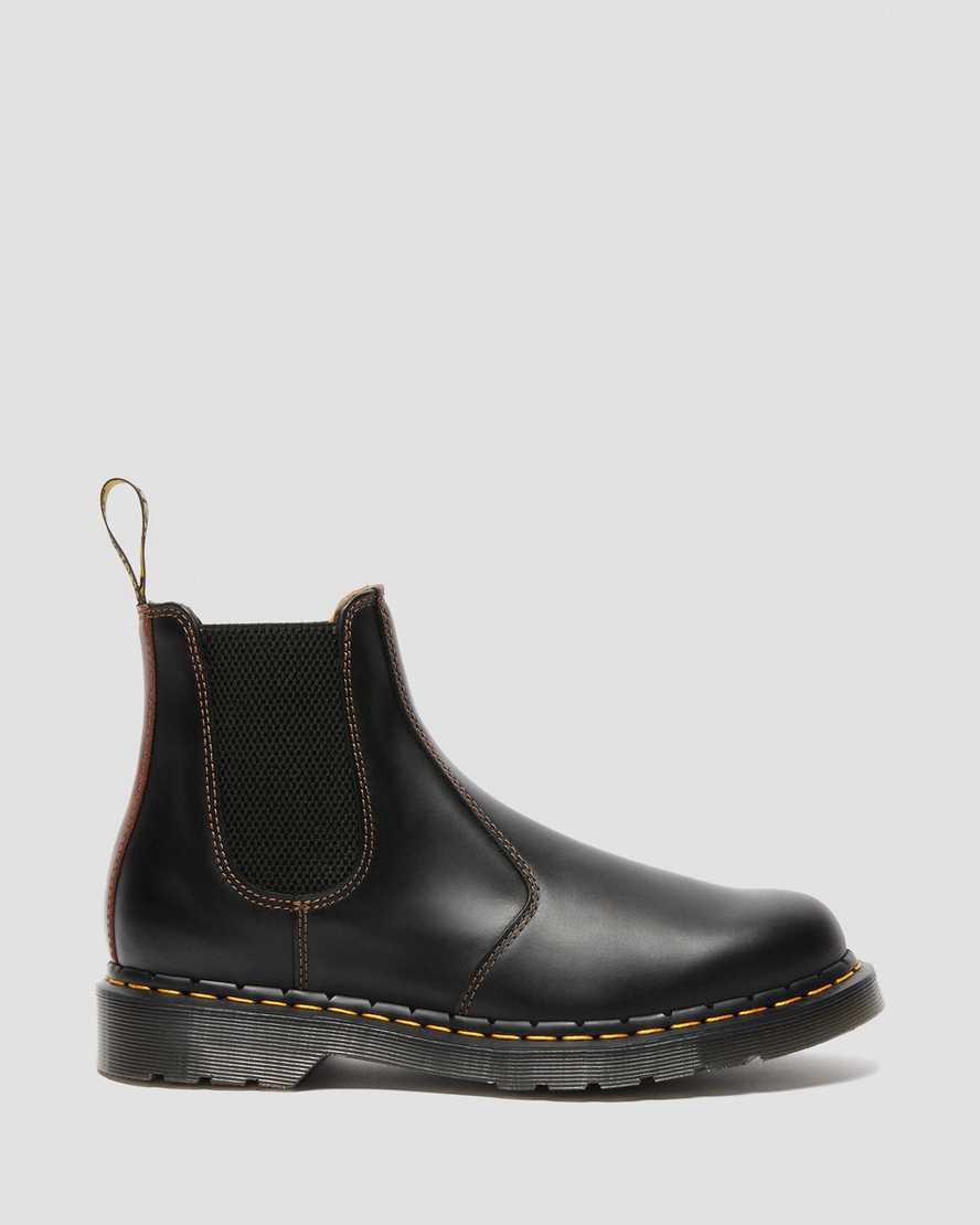 Dr Martens 2976 Abruzzo Leather Chelsea Miesten Nilkkurit Black/Brown Abruzzo Wp  Suomi |  5483DUQLV