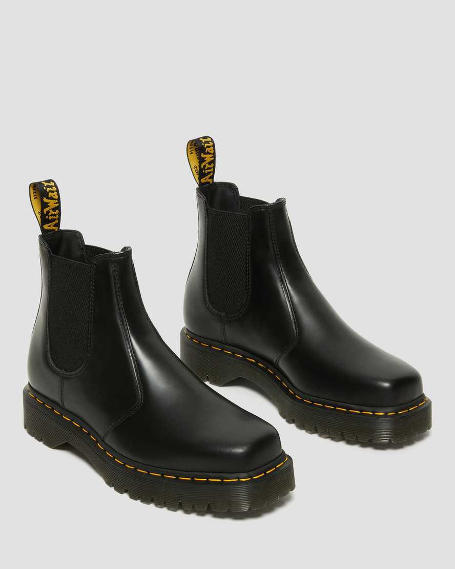 Dr Martens 2976 Bex Squared Toe Leather Chelsea Naisten Nilkkurit Mustat  Suomi |  0274ONWAS