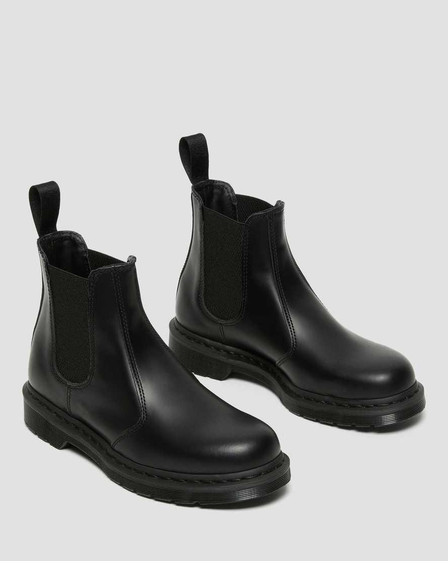 Dr Martens 2976 Mono Smooth Leather Chelsea Naisten Nilkkurit Mustat  Suomi |  0567MNSKJ