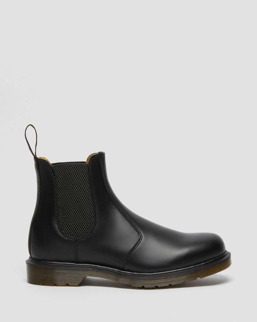 Dr Martens 2976 Smooth Leather Chelsea Naisten Nilkkurit Mustat  Suomi |  7936GHXYC