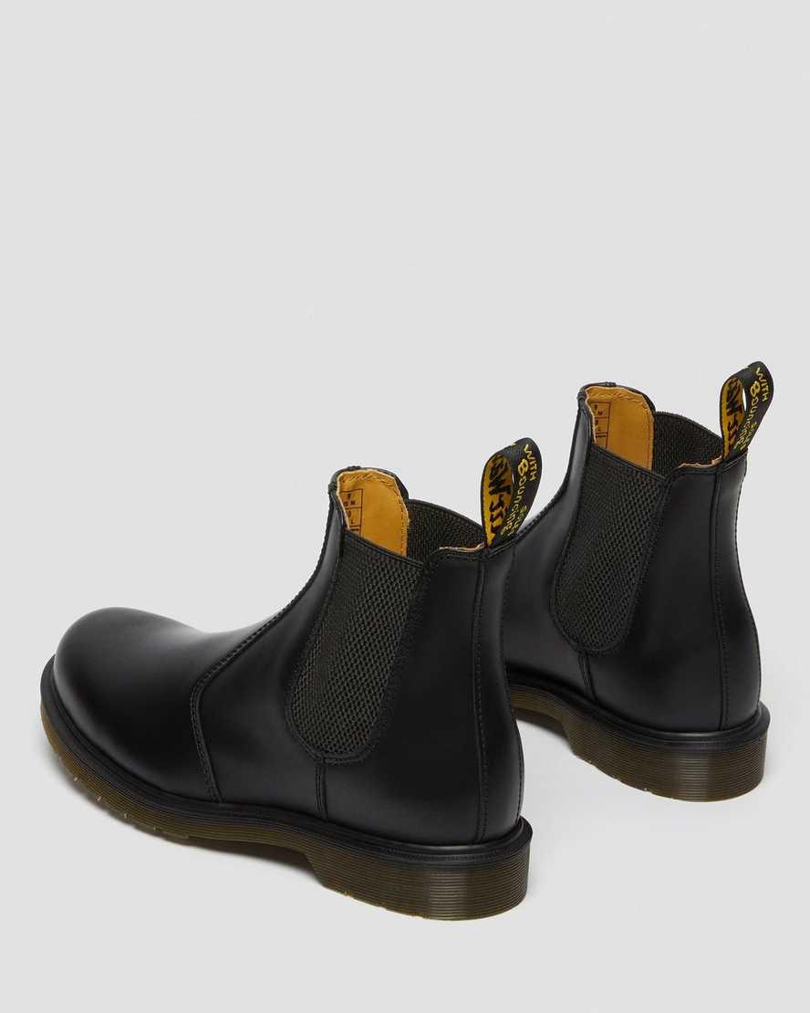 Dr Martens 2976 Smooth Leather Naisten Chelsea Saappaat Mustat  Suomi |  8410AOSWG