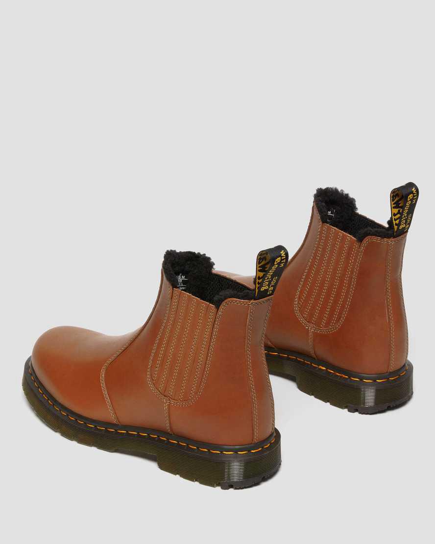 Dr Martens 2976 Wintergrip Leather Chelsea Miesten Talvisaappaat Ruskea  Suomi |  3182IGNJX