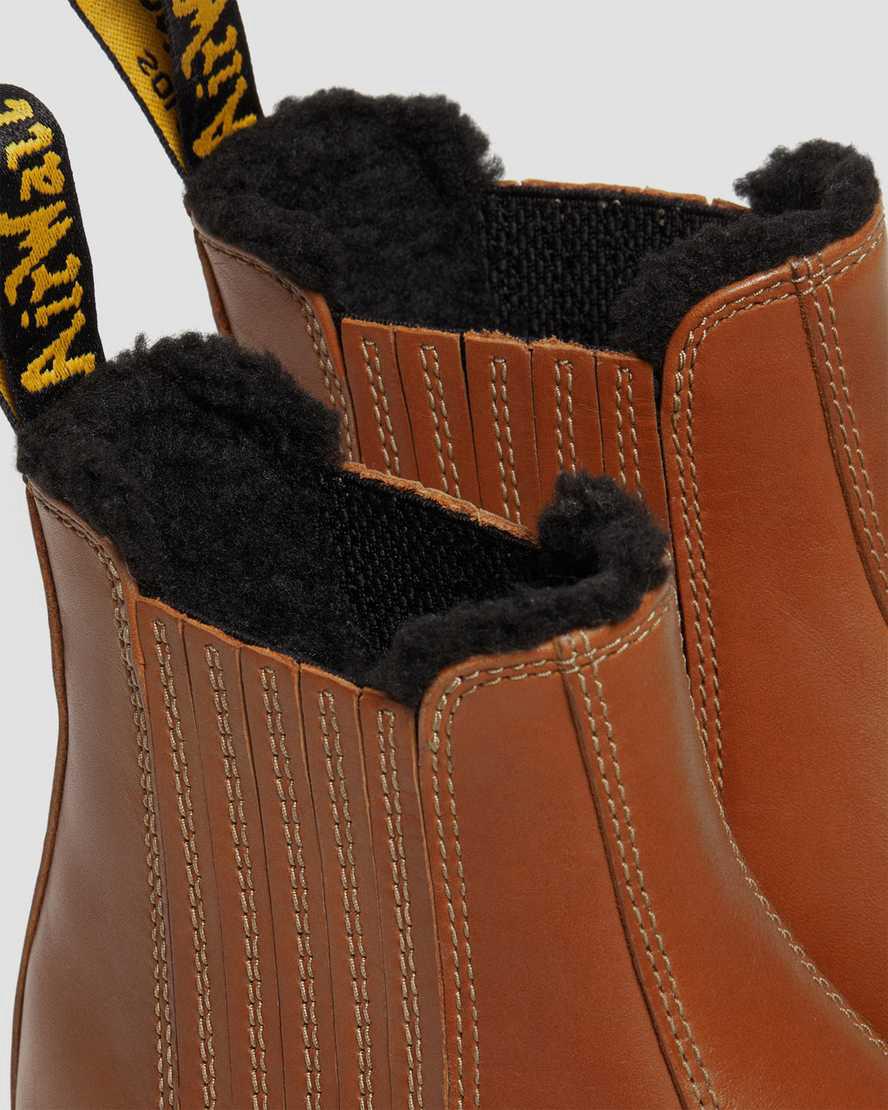 Dr Martens 2976 Wintergrip Leather Chelsea Miesten Talvisaappaat Ruskea  Suomi |  3182IGNJX