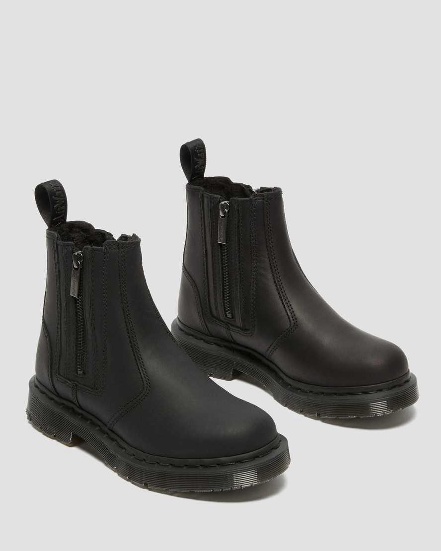 Dr Martens 2976 Wintergrip Zip Chelsea Naisten Talvisaappaat Mustat  Suomi |  5084YDEFL