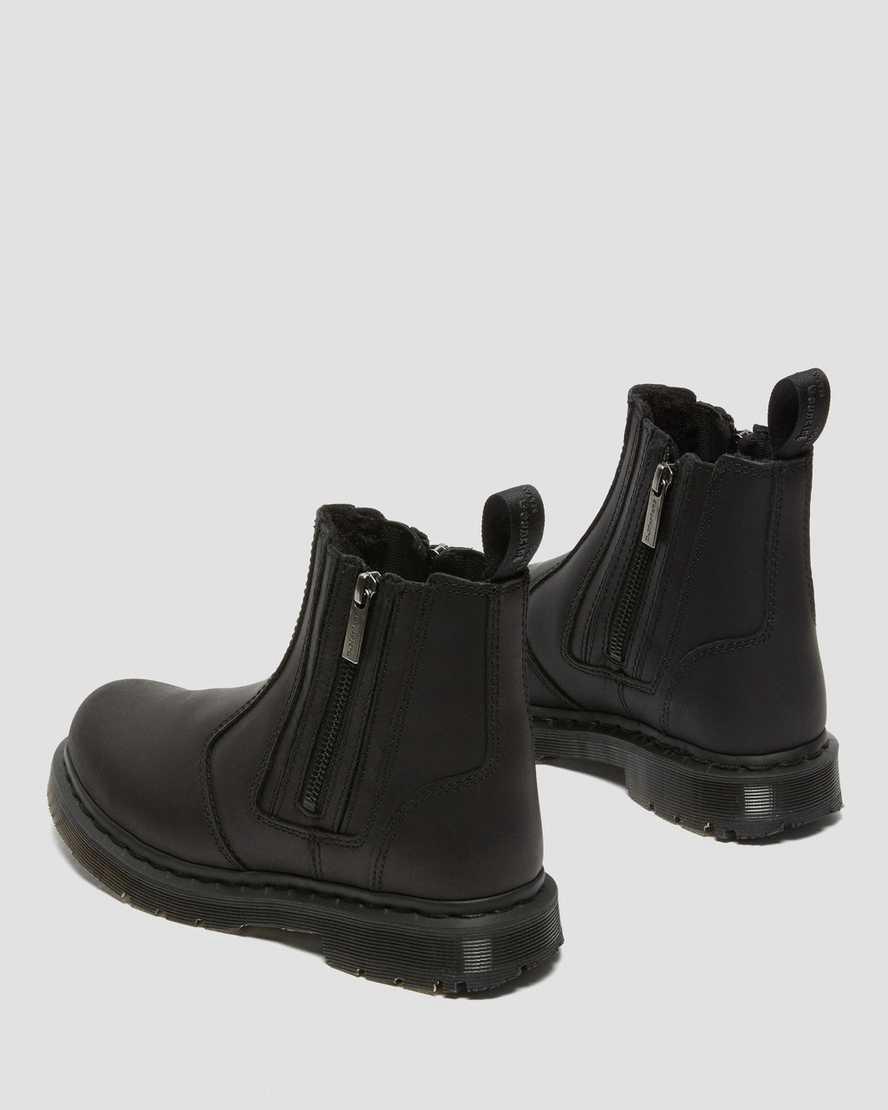 Dr Martens 2976 Wintergrip Zip Chelsea Naisten Talvisaappaat Mustat  Suomi |  5084YDEFL