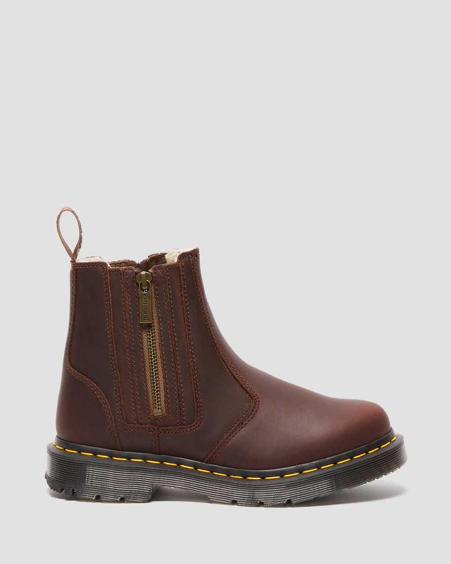 Dr Martens 2976 Wintergrip Zip Chelsea Naisten Talvisaappaat Ruskea  Suomi |  9350EDLBY