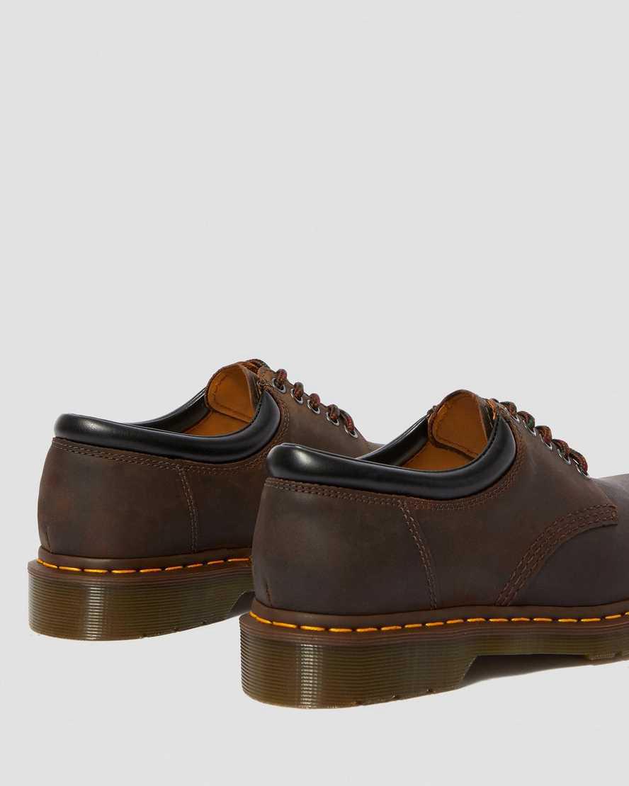 Dr Martens 8053 Crazy Horse Leather Naisten Vapaa-ajan Saappaat Ruskea  Suomi |  4038YZXVT