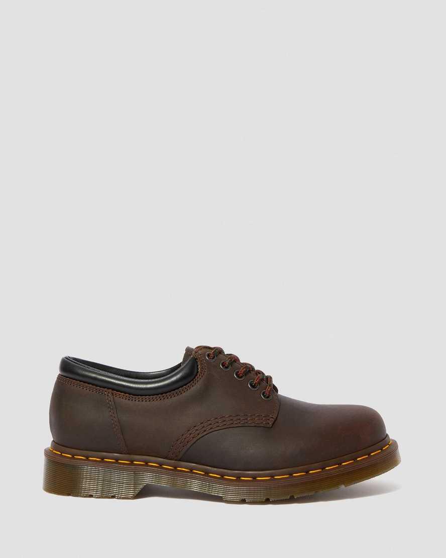 Dr Martens 8053 Crazy Horse Leather Naisten Vapaa-ajan Saappaat Ruskea  Suomi |  4038YZXVT