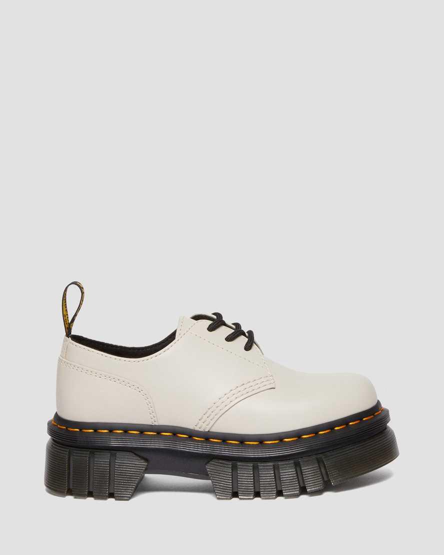 Dr Martens Audrick Nappa Leather Shoes Miesten Platform Saappaat Harmaat  Suomi |  5820AWKFJ