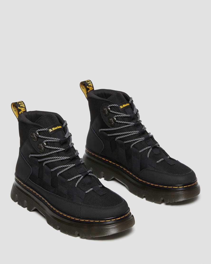 Dr Martens Boury Leather Naisten Nilkkurit Mustat  Suomi |  4106ZCFLG