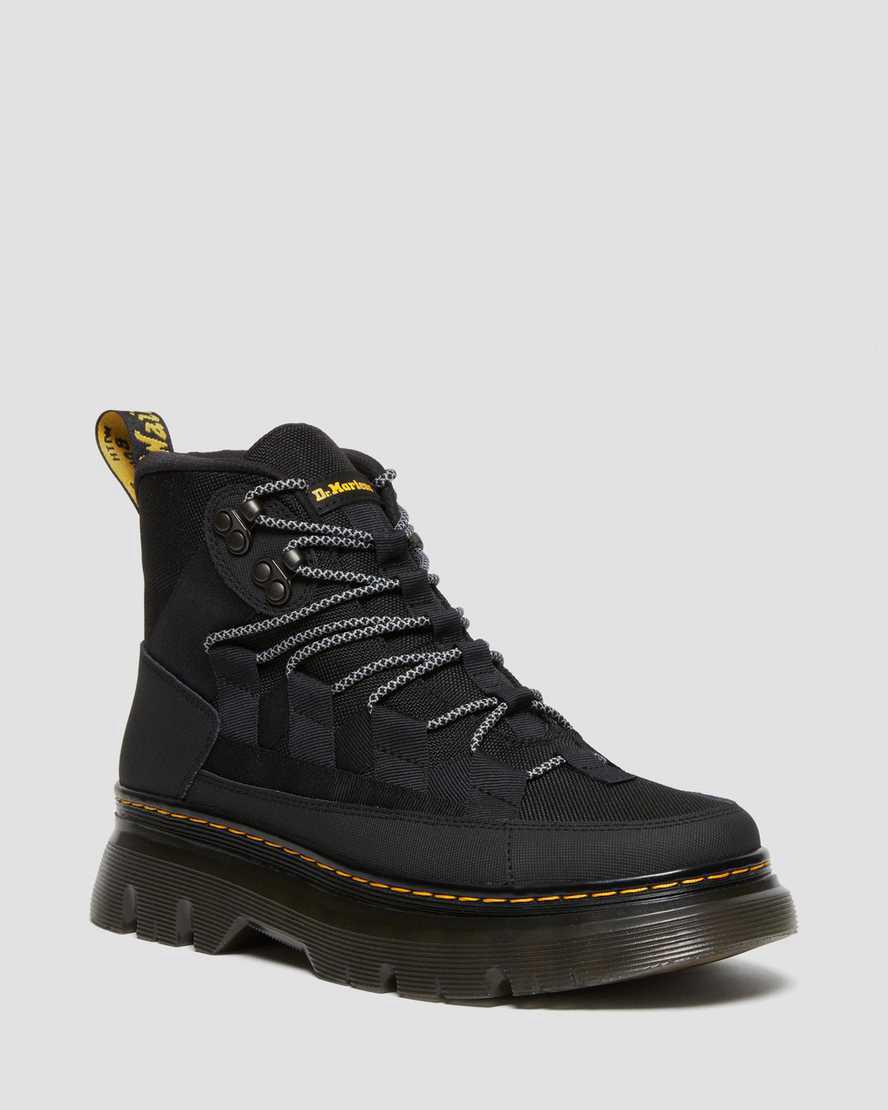 Dr Martens Boury Leather Naisten Nilkkurit Mustat  Suomi |  4106ZCFLG