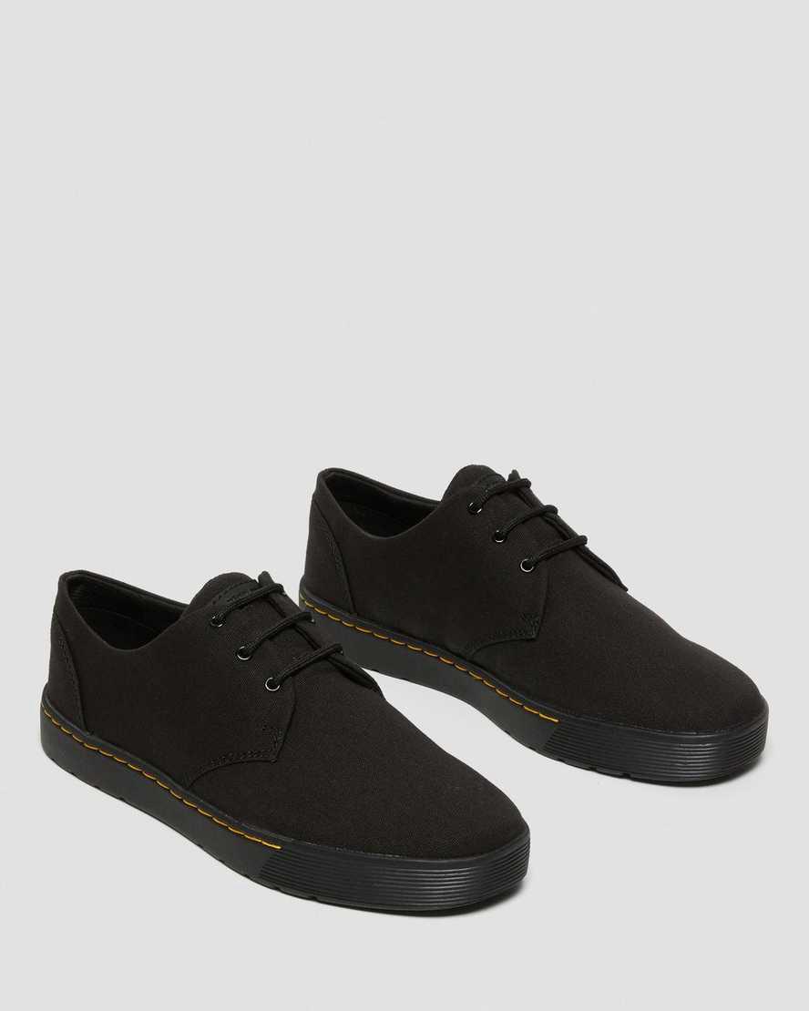 Dr Martens Cairo Low Canvas Miesten Vapaa-ajan Saappaat Mustat  Suomi |  2631IRSLP