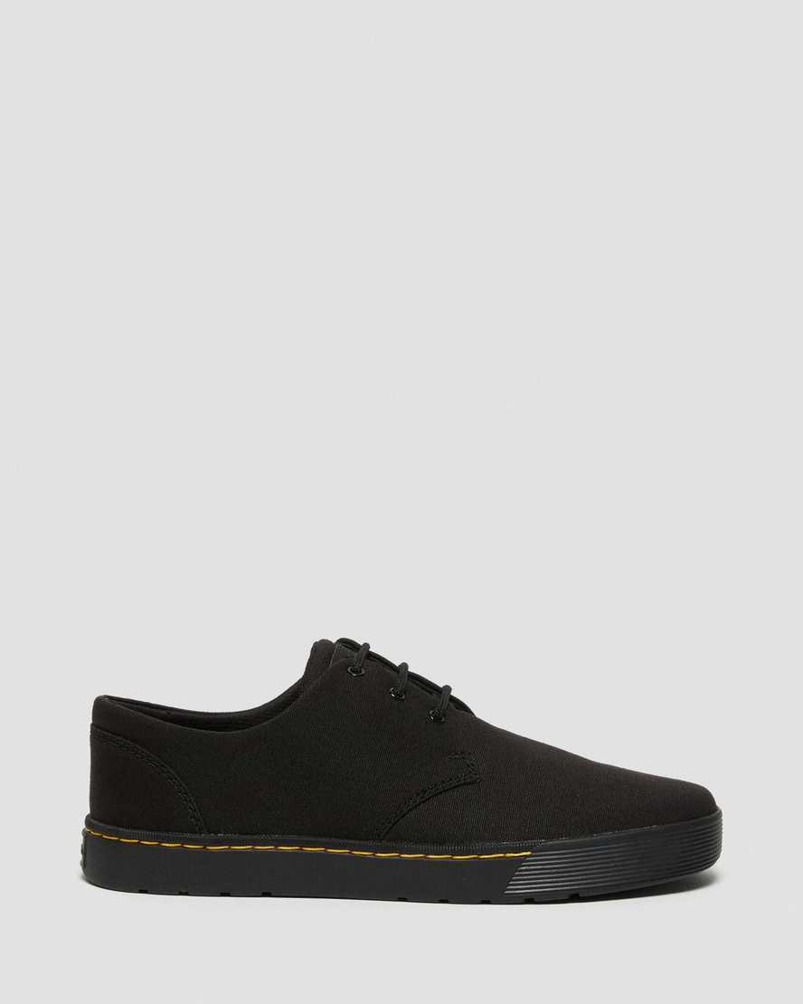 Dr Martens Cairo Low Canvas Miesten Vapaa-ajan Saappaat Mustat  Suomi |  2631IRSLP