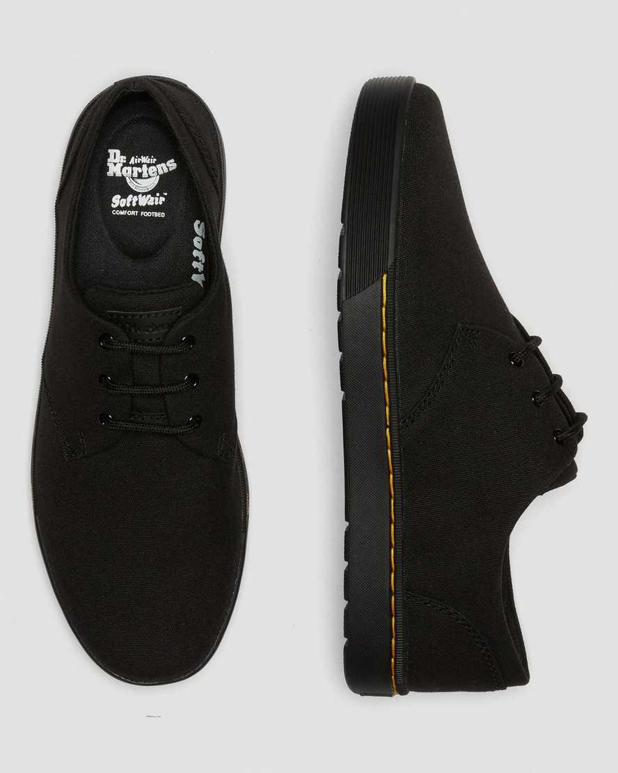 Dr Martens Cairo Low Canvas Miesten Vapaa-ajan Saappaat Mustat  Suomi |  2631IRSLP