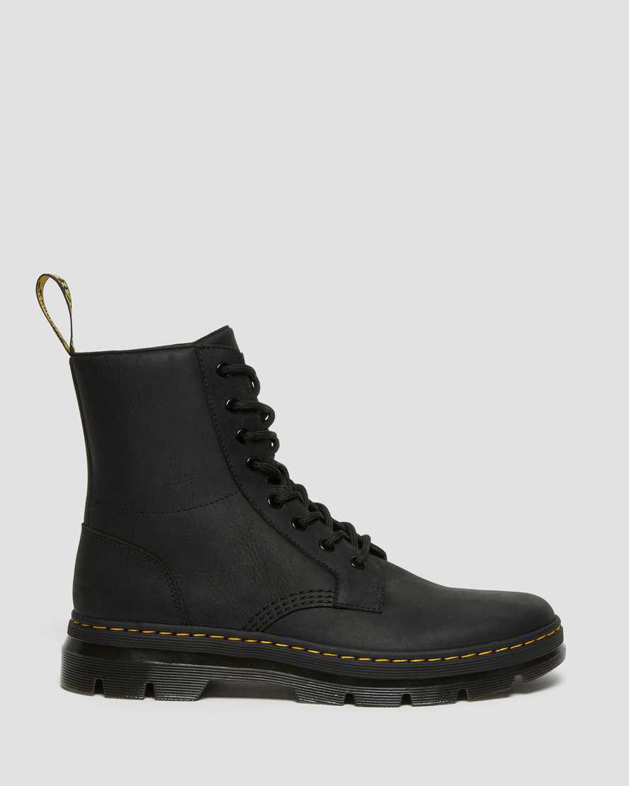 Dr Martens Combs Leather Naisten Nilkkurit Mustat  Suomi |  1973GMODE