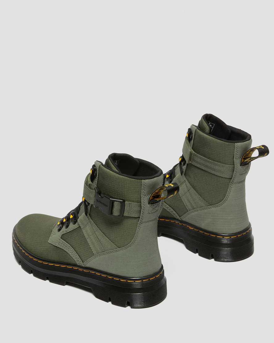 Dr Martens Combs Tech II Poly Naisten Nilkkurit Khaki Vihreä  Suomi |  2453LZUMK