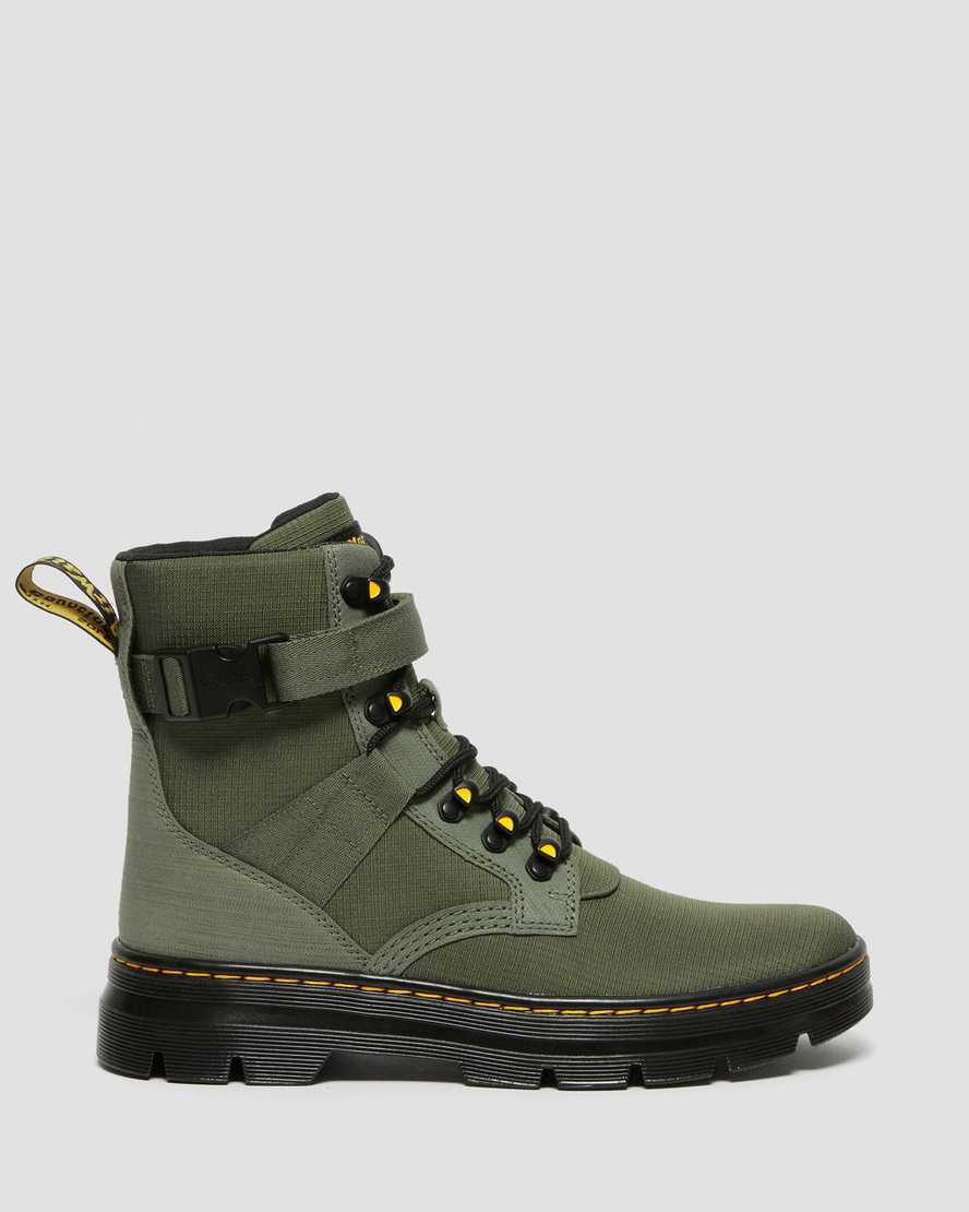 Dr Martens Combs Tech II Poly Naisten Nilkkurit Khaki Vihreä  Suomi |  2453LZUMK