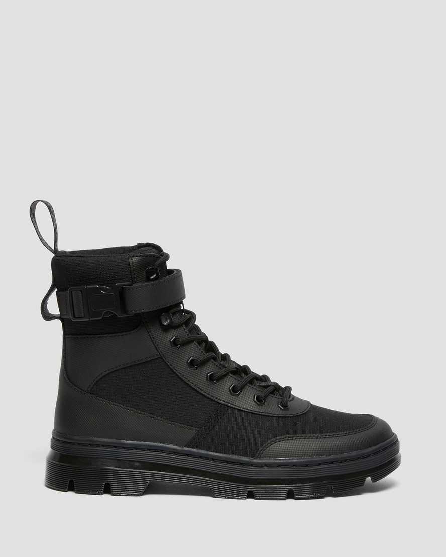 Dr Martens Combs Tech Poly Miesten Vapaa-ajan Saappaat Mustat  Suomi |  5879QFSHA