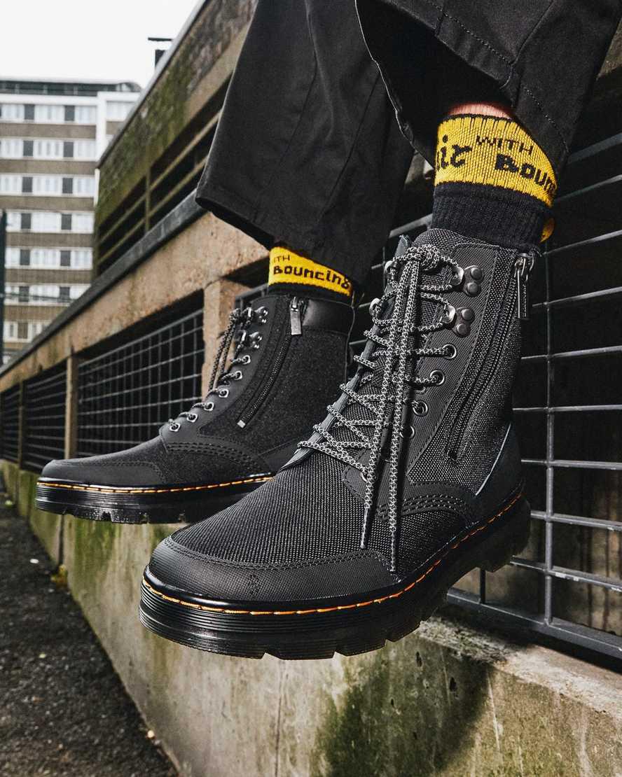 Dr Martens Combs Zip Naisten Nilkkurit Mustat  Suomi |  6973BRCEH