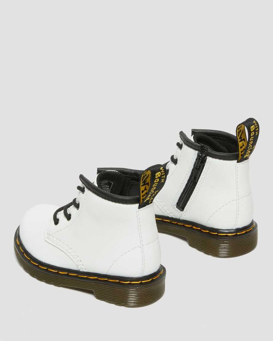 Dr Martens Infant 1460 Leather Lasten Nauhasaappaat Valkoinen  Suomi |  0692ZFOXA