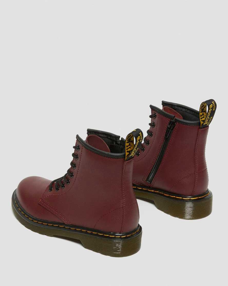 Dr Martens Junior 1460 Softy T Leather Lasten Nauhasaappaat Punainen  Suomi |  2769IRZVW