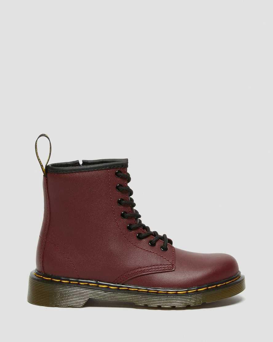 Dr Martens Junior 1460 Softy T Leather Lasten Nauhasaappaat Punainen  Suomi |  2769IRZVW