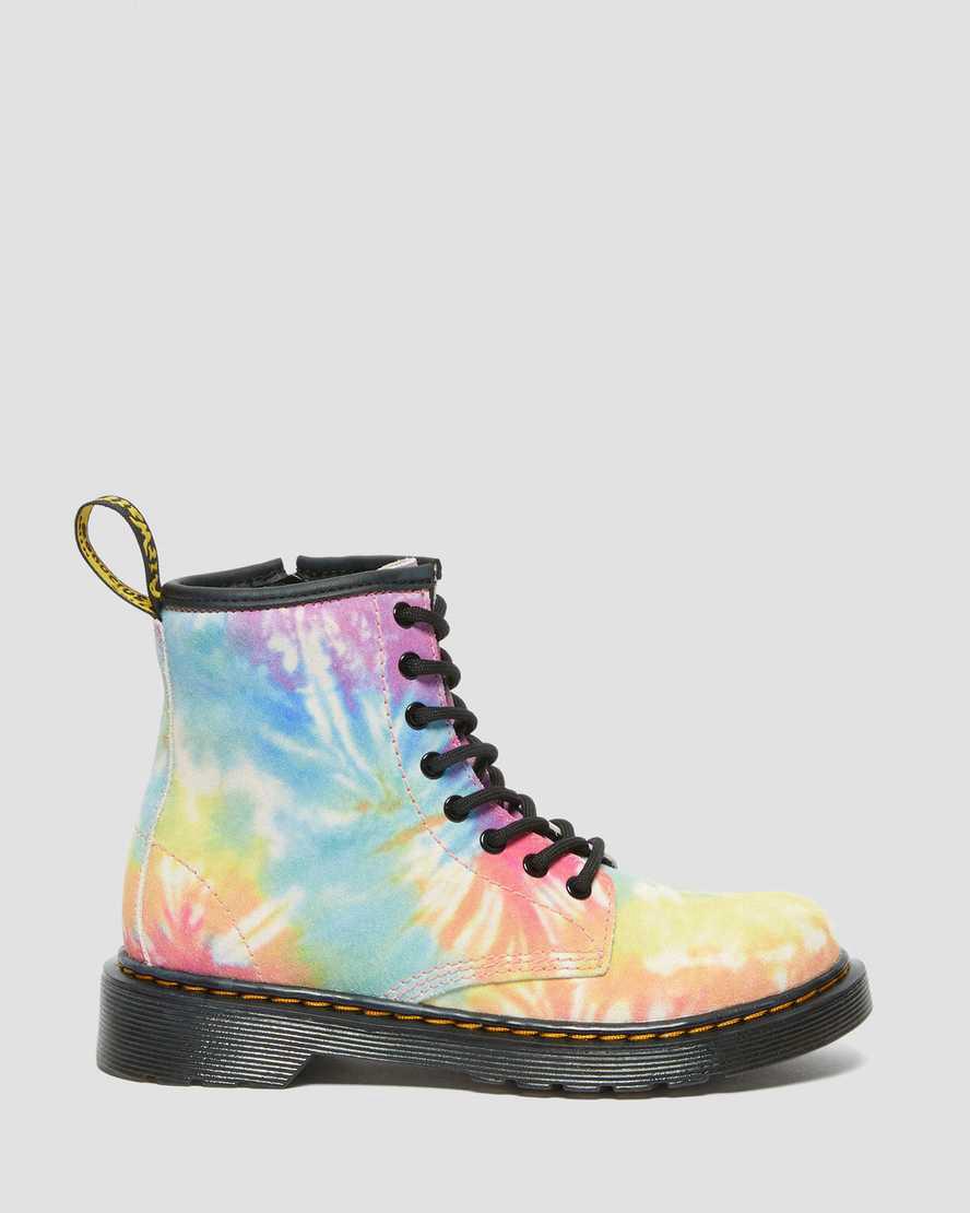 Dr Martens Junior 1460 Tie Dye Lasten Nauhasaappaat Multi Tie Dye  Suomi |  2198PSNDZ