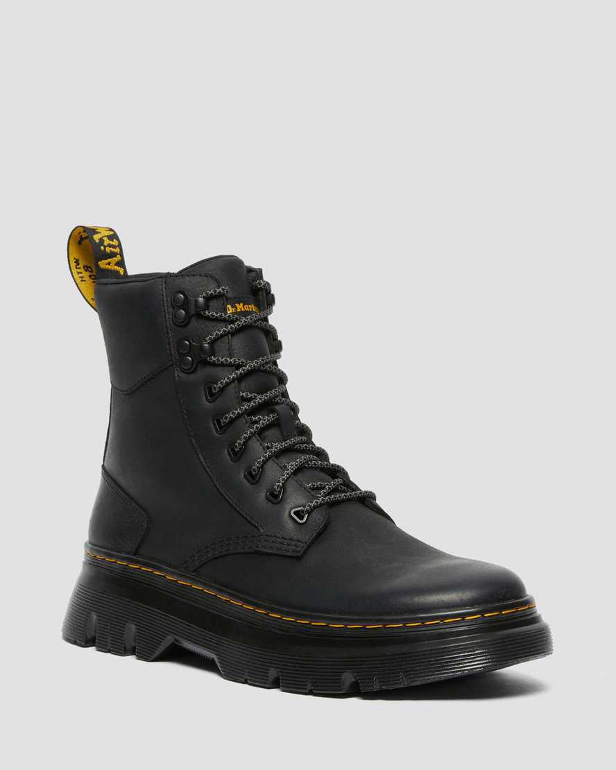 Dr Martens Tarik Wyoming Leather Utility Miesten Nilkkurit Mustat  Suomi |  0293LFDET