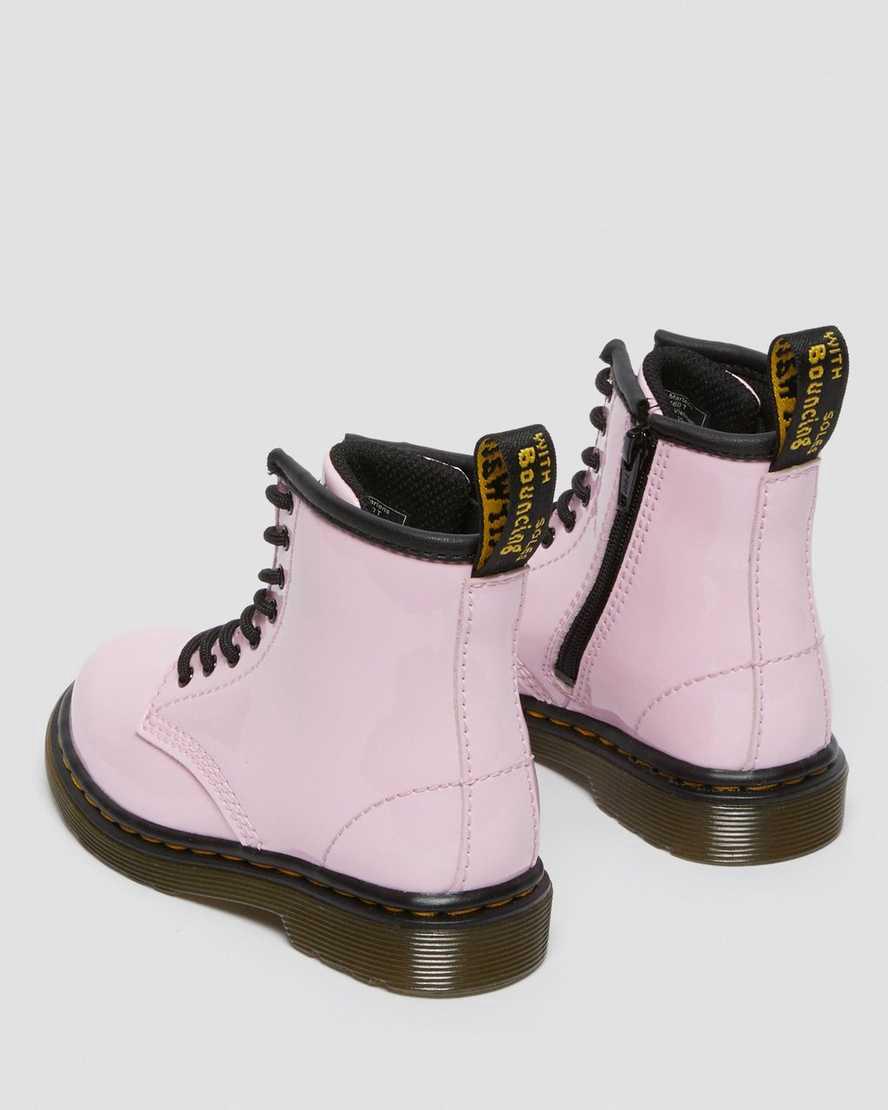 Dr Martens Toddler 1460 Patent Leather Lasten Nauhasaappaat Pinkki  Suomi |  6487BWLOE