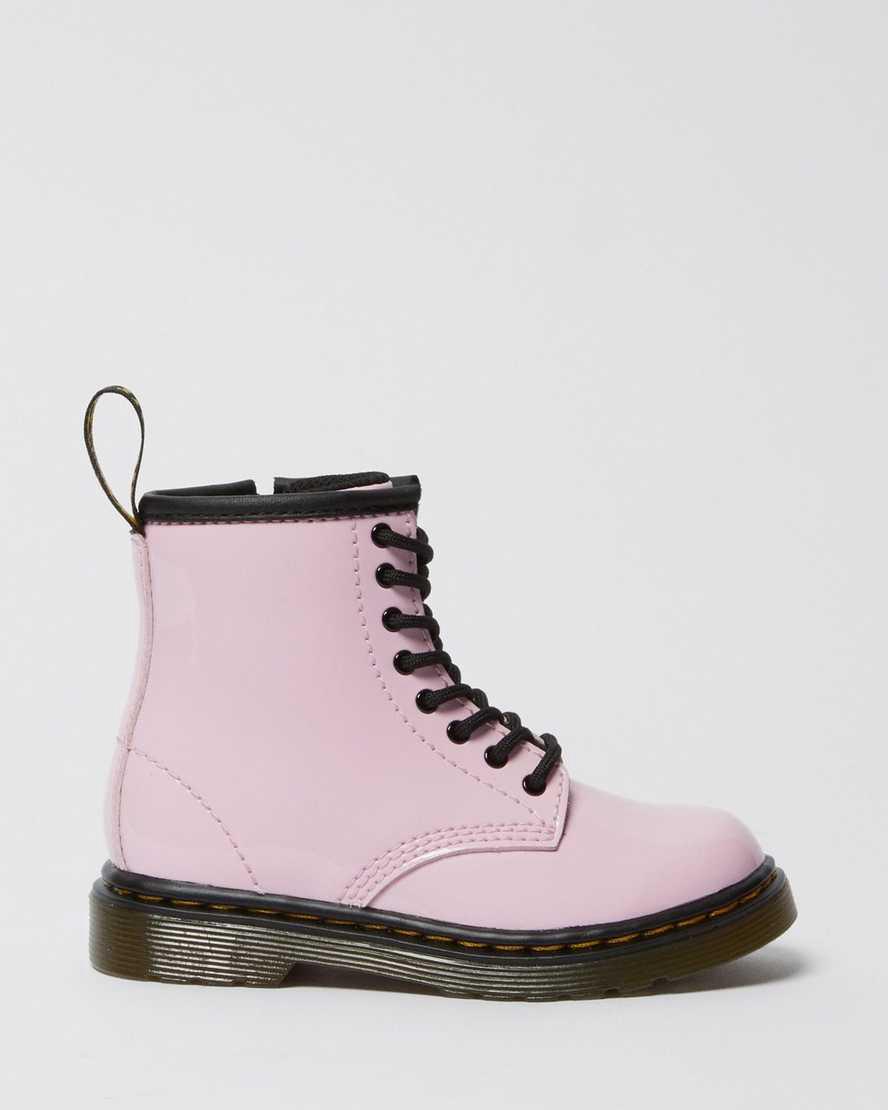 Dr Martens Toddler 1460 Patent Leather Lasten Nauhasaappaat Pinkki  Suomi |  6487BWLOE