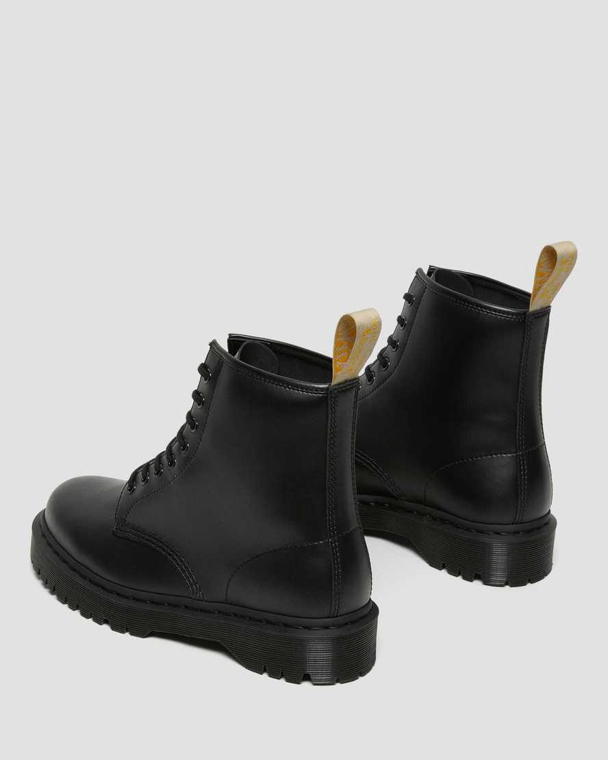 Dr Martens Vegan 1460 Bex Mono Lace Up Miesten Platform Saappaat Mustat  Suomi |  1642KDXME